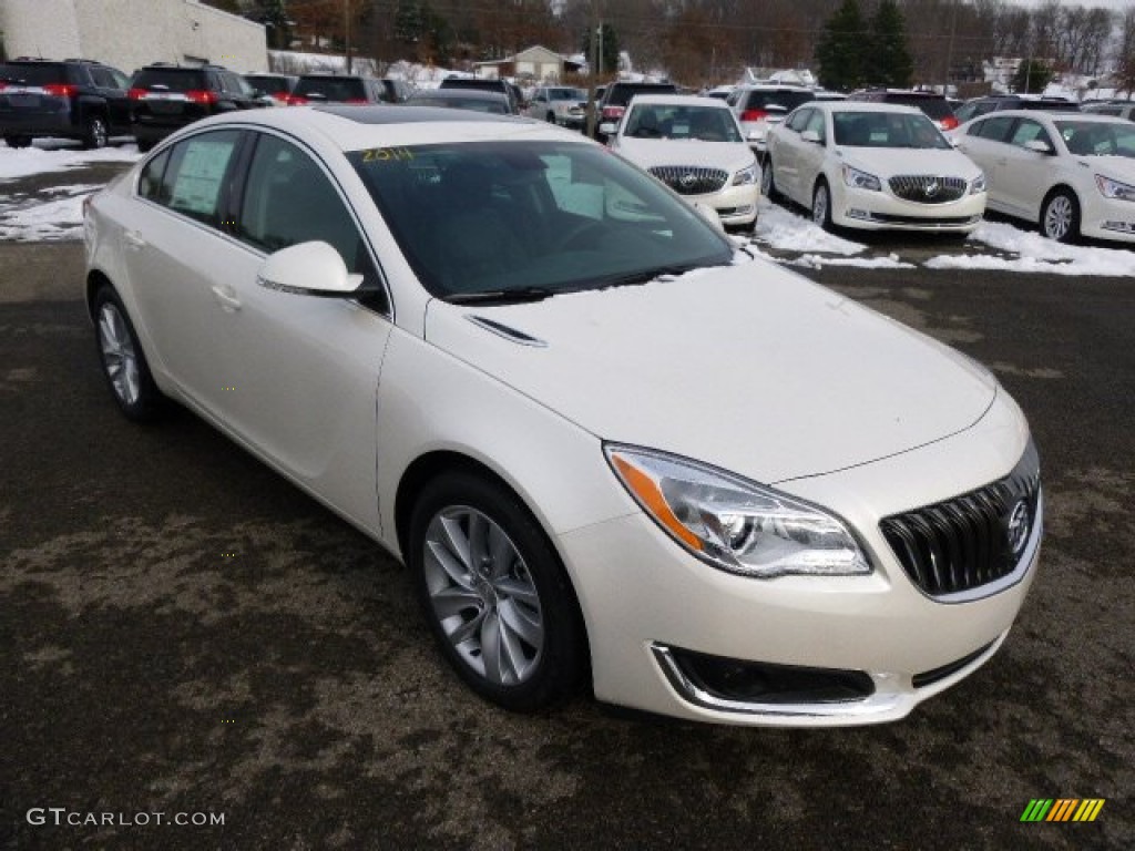 White Diamond Tricoat 2014 Buick Regal FWD Exterior Photo #88381328