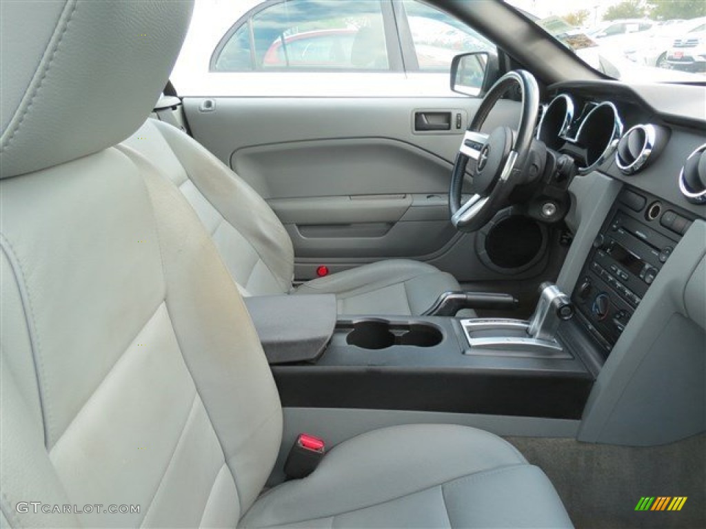 2007 Mustang V6 Premium Convertible - Torch Red / Roush Black/Grey photo #8