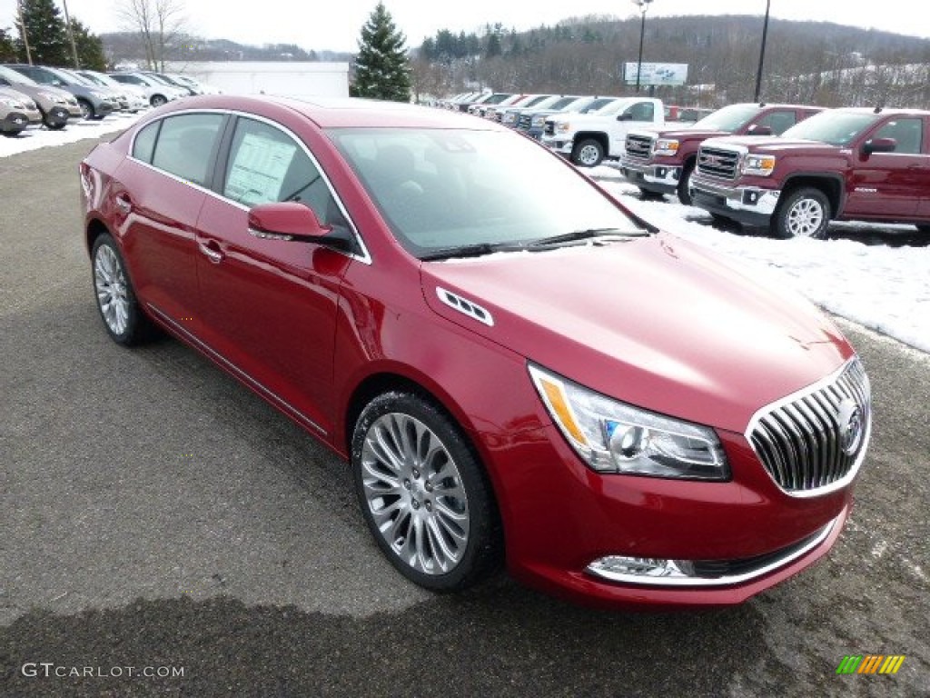 Crystal Red Tintcoat 2014 Buick LaCrosse Premium Exterior Photo #88381748