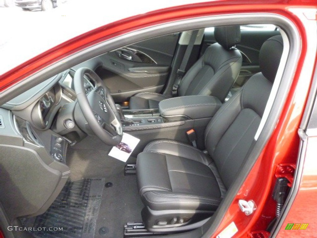 Ebony Interior 2014 Buick LaCrosse Premium Photo #88381898