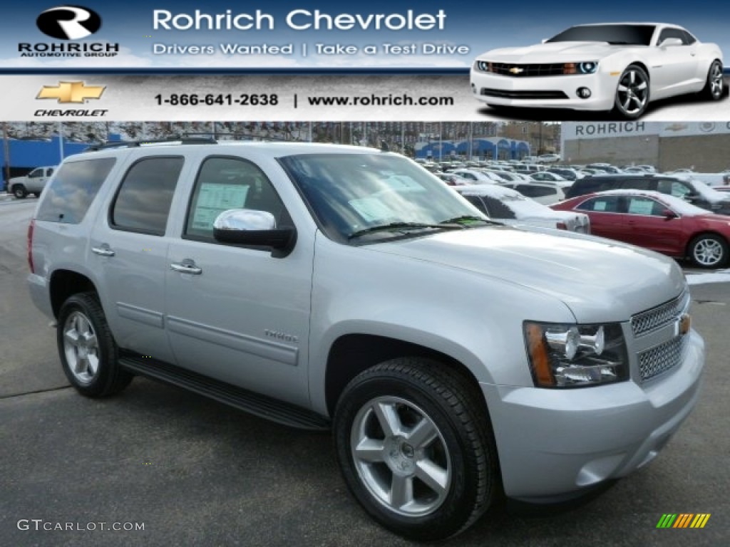 2014 Tahoe LS 4x4 - Silver Ice Metallic / Ebony photo #1