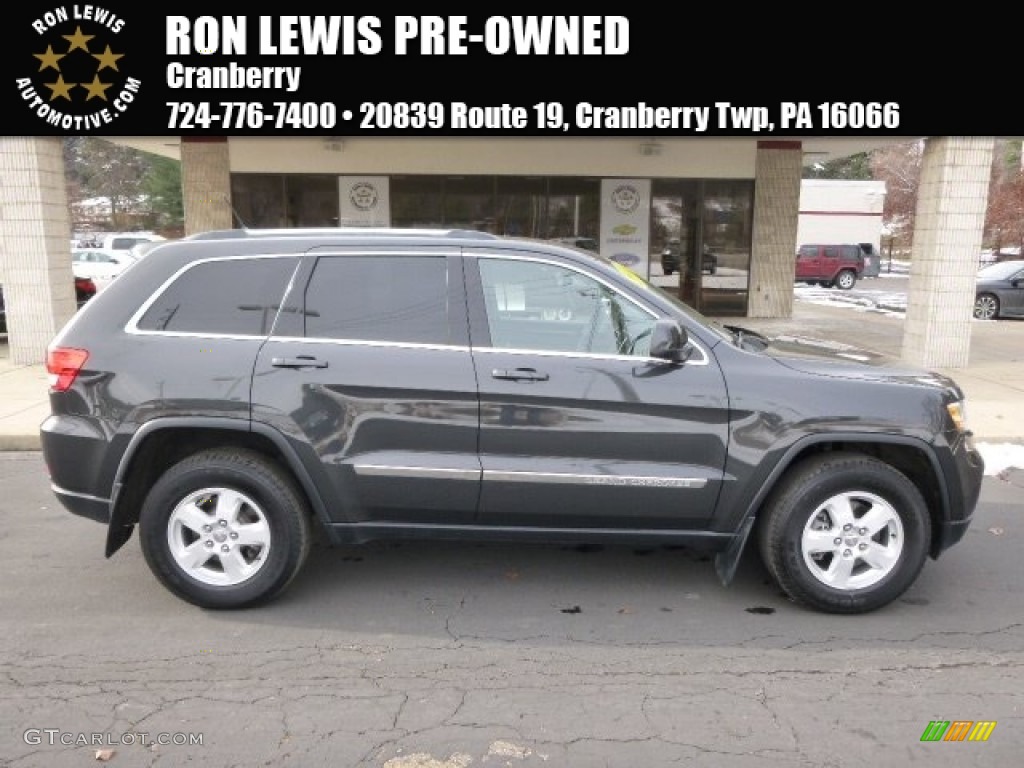 2011 Grand Cherokee Laredo 4x4 - Dark Charcoal Pearl / Black photo #1