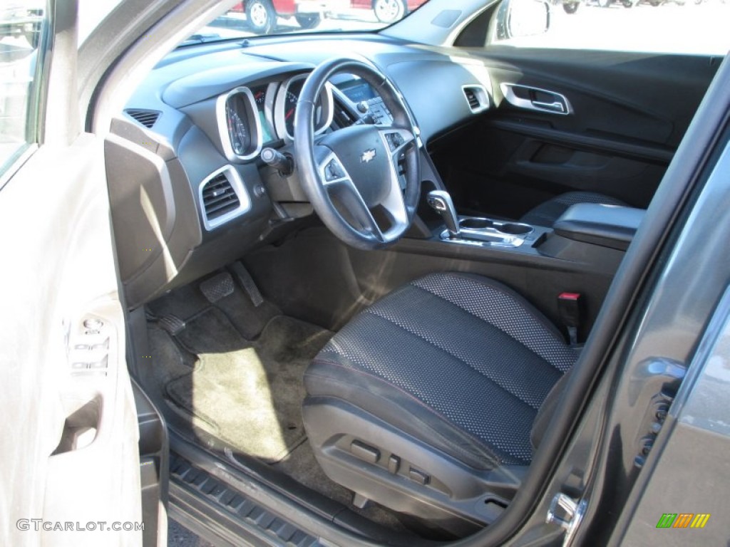 2011 Equinox LT - Cyber Gray Metallic / Jet Black photo #6