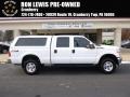 Oxford White 2012 Ford F350 Super Duty XLT Crew Cab 4x4