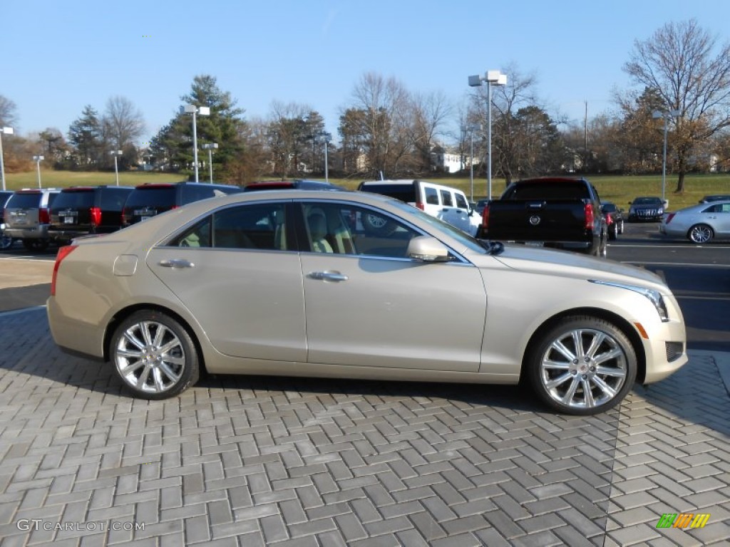 Silver Coast Metallic 2014 Cadillac ATS 2.0L Turbo Exterior Photo #88385324