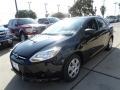 2014 Tuxedo Black Ford Focus S Sedan  photo #1