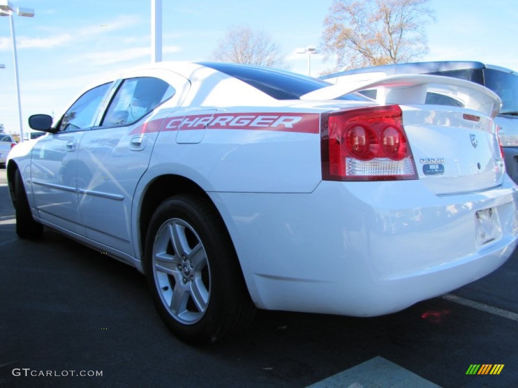 2010 Charger SXT - Stone White / Dark Slate Gray photo #2