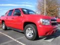 Victory Red 2009 Chevrolet Avalanche LS Exterior
