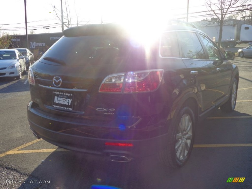 2010 CX-9 Grand Touring AWD - Brilliant Black / Black photo #5