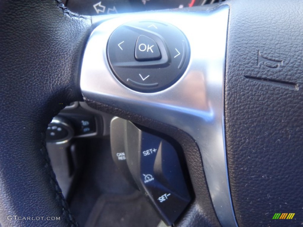 2012 Focus SEL Sedan - Tuxedo Black Metallic / Charcoal Black photo #22