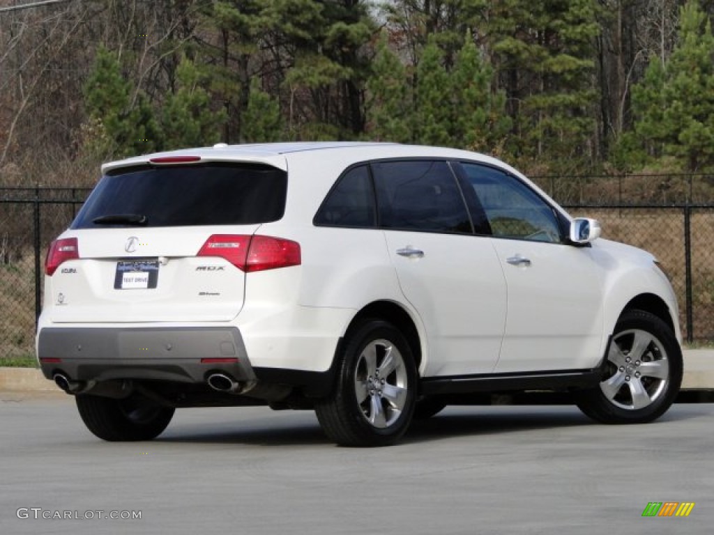 2007 MDX Sport - Aspen White Pearl / Taupe photo #2