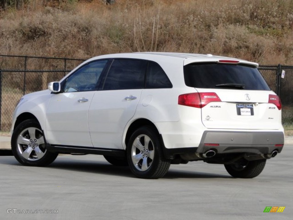 2007 MDX Sport - Aspen White Pearl / Taupe photo #4