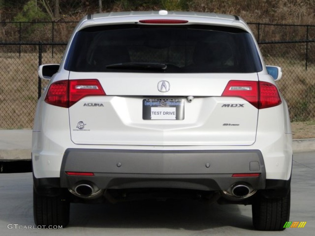 2007 MDX Sport - Aspen White Pearl / Taupe photo #7
