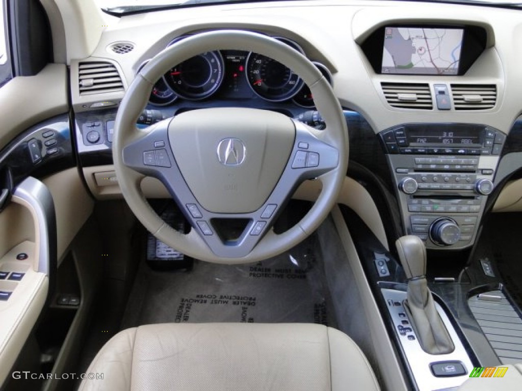 2007 MDX Sport - Aspen White Pearl / Taupe photo #14