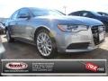 2014 Quartz Gray Metallic Audi A6 3.0 TDI quattro Sedan  photo #1