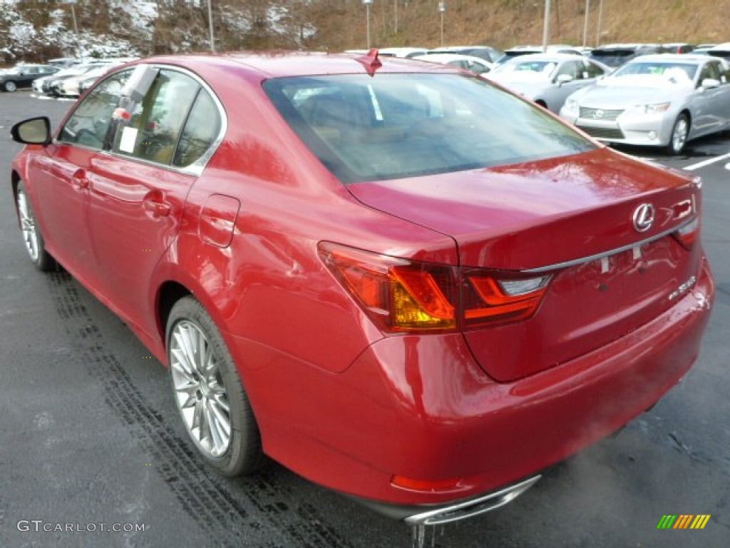 Riviera Red 2014 Lexus GS 350 AWD Exterior Photo #88391813
