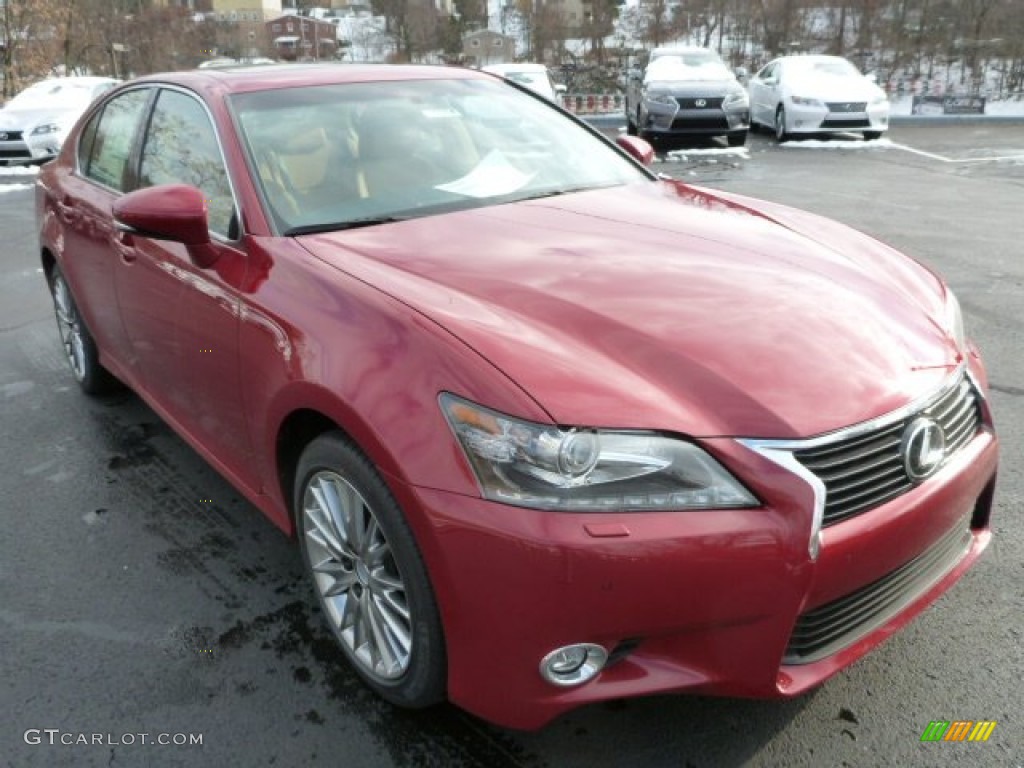 Riviera Red 2014 Lexus GS 350 AWD Exterior Photo #88391840