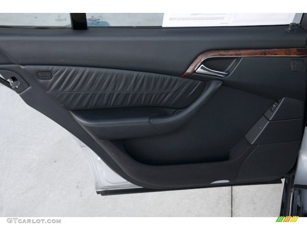 2004 S 55 AMG Sedan - Brilliant Silver Metallic / Black photo #26