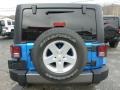 2014 Hydro Blue Pearl Jeep Wrangler Unlimited Sport 4x4  photo #3