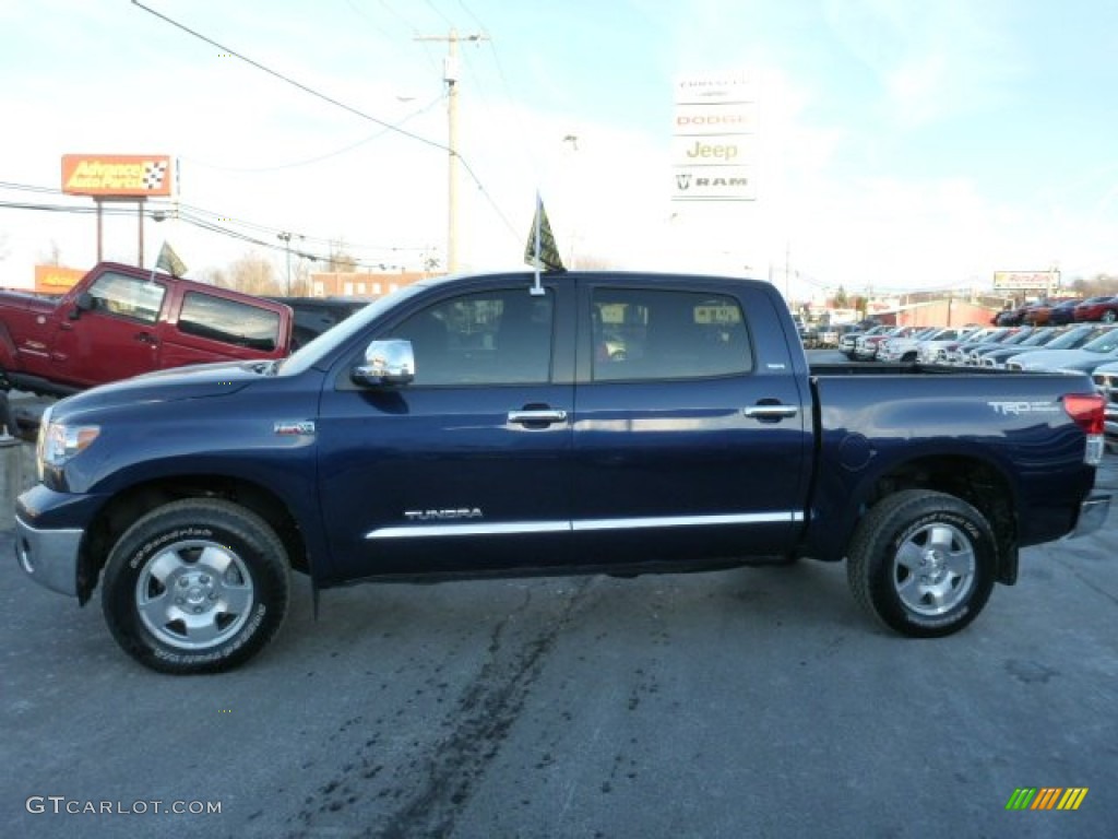 2013 Tundra SR5 TRD CrewMax 4x4 - Nautical Blue Metallic / Graphite photo #2
