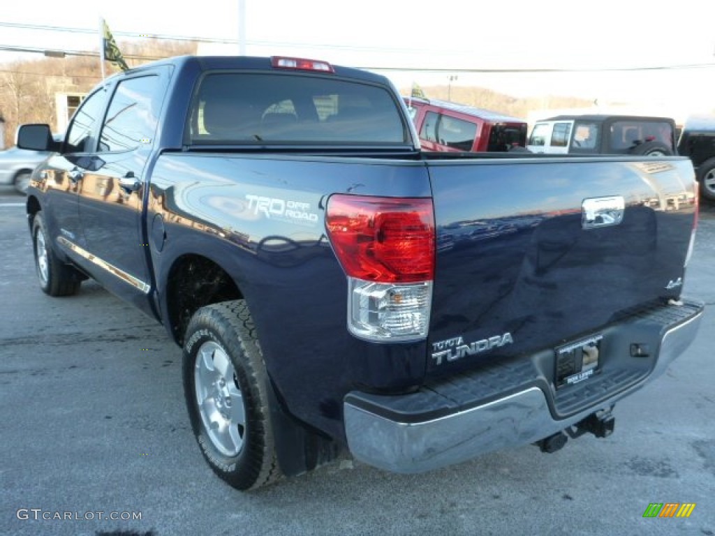 2013 Tundra SR5 TRD CrewMax 4x4 - Nautical Blue Metallic / Graphite photo #3