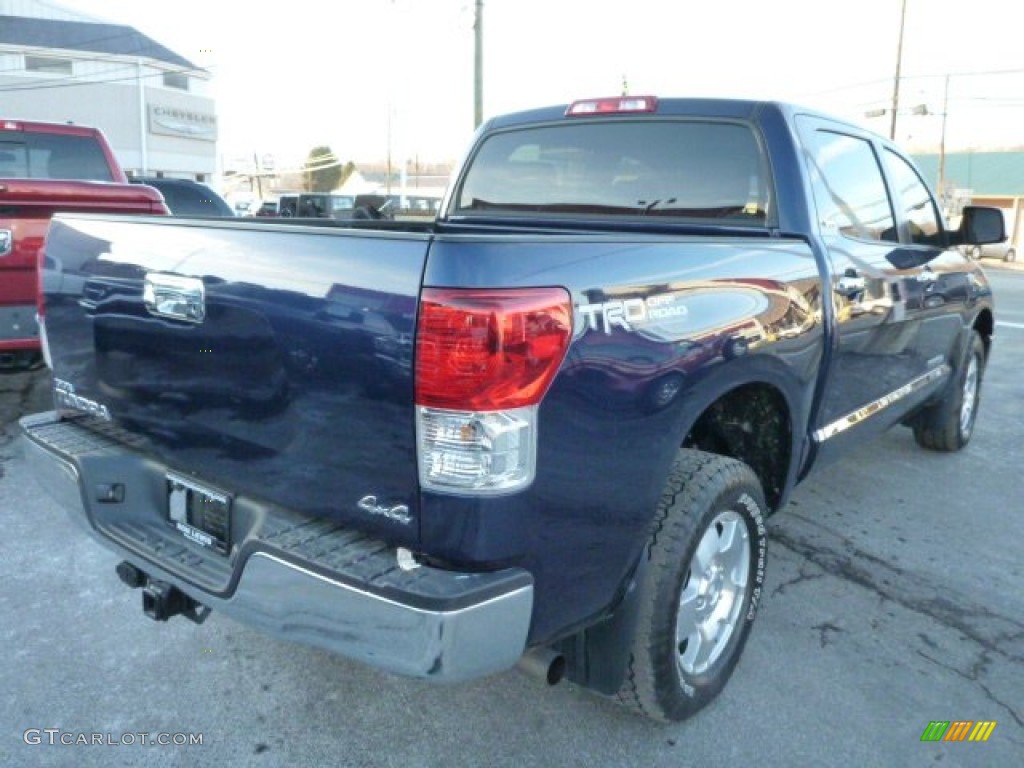 2013 Tundra SR5 TRD CrewMax 4x4 - Nautical Blue Metallic / Graphite photo #6