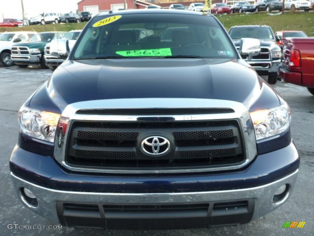 2013 Tundra SR5 TRD CrewMax 4x4 - Nautical Blue Metallic / Graphite photo #9