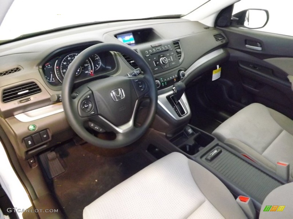 2014 CR-V EX - White Diamond Pearl / Beige photo #10