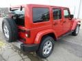 Flame Red - Wrangler Unlimited Sahara 4x4 Photo No. 5