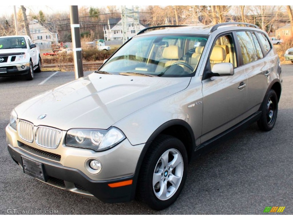 Platinum Bronze Metallic 2008 BMW X3 3.0si Exterior Photo #88397487