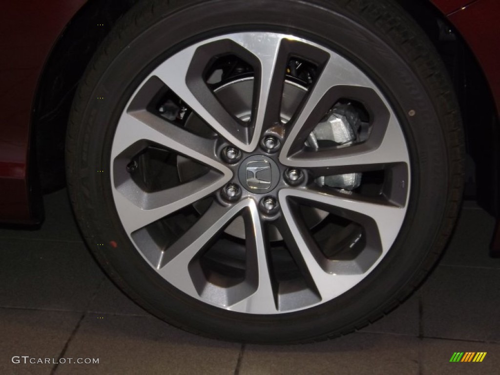 2014 Accord Sport Sedan - Basque Red Pearl II / Black photo #3