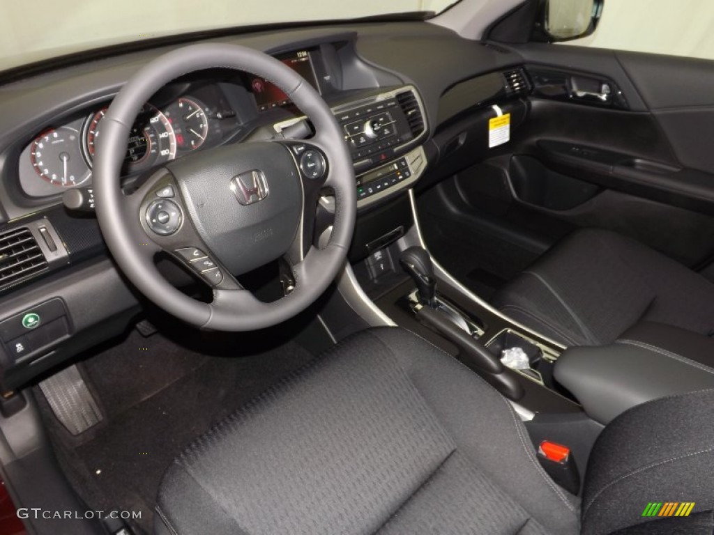 2014 Accord Sport Sedan - Basque Red Pearl II / Black photo #11