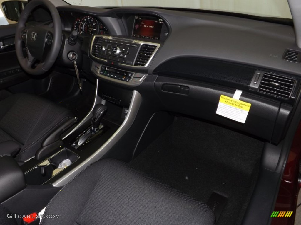 2014 Accord Sport Sedan - Basque Red Pearl II / Black photo #31