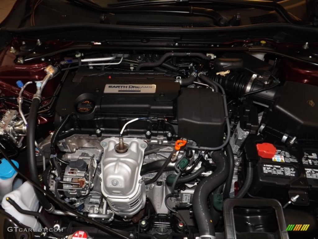 2014 Accord Sport Sedan - Basque Red Pearl II / Black photo #32