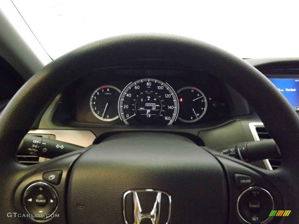 2014 Accord LX Sedan - Alabaster Silver Metallic / Black photo #21