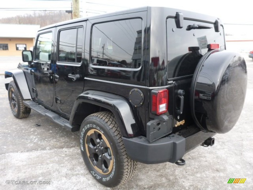 2014 Wrangler Unlimited Dragon Edition 4x4 - Dragon Edition Black/Gold / Dragon Themed Black w/Gold Accents photo #3