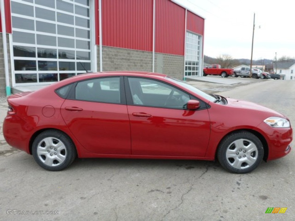 Redline 2 Coat Pearl 2014 Dodge Dart SE Exterior Photo #88399788