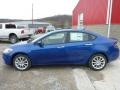 Blue Streak Pearl Coat 2014 Dodge Dart Limited Exterior