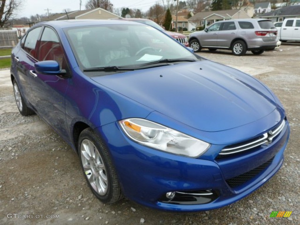 Blue Streak Pearl Coat 2014 Dodge Dart Limited Exterior Photo #88400250