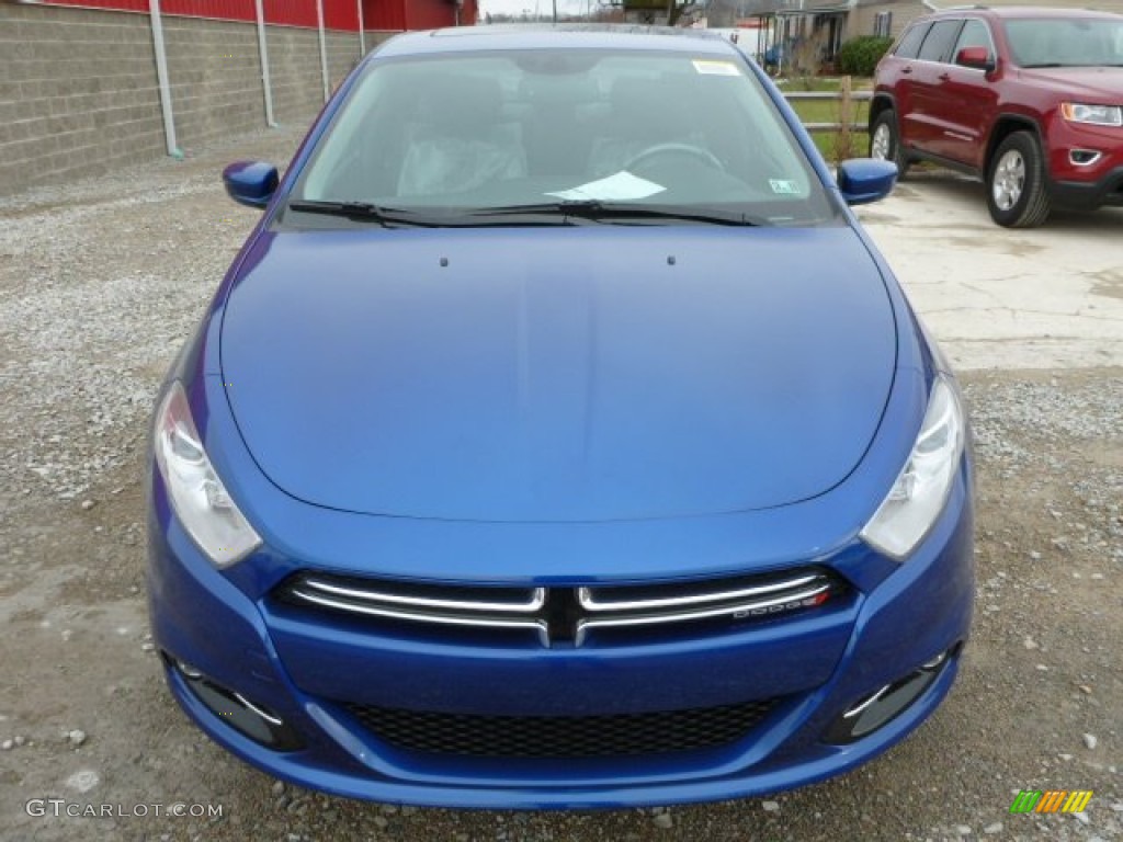 Blue Streak Pearl Coat 2014 Dodge Dart Limited Exterior Photo #88400274