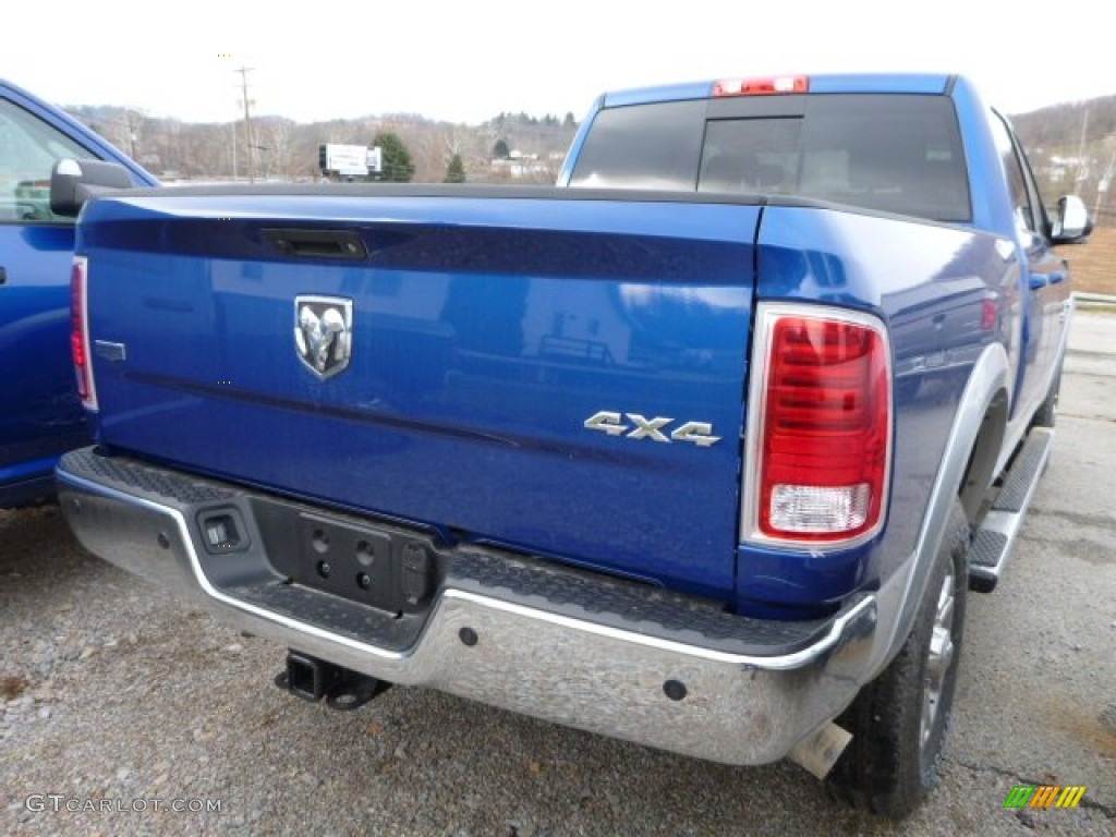 2014 2500 Laramie Crew Cab 4x4 - Blue Streak Pearl Coat / Black photo #5