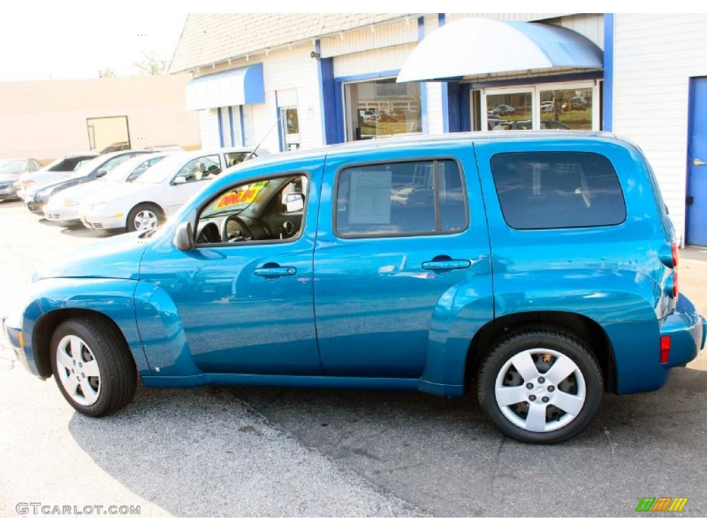 2009 HHR LS - Aqua Blue Metallic / Ebony photo #11