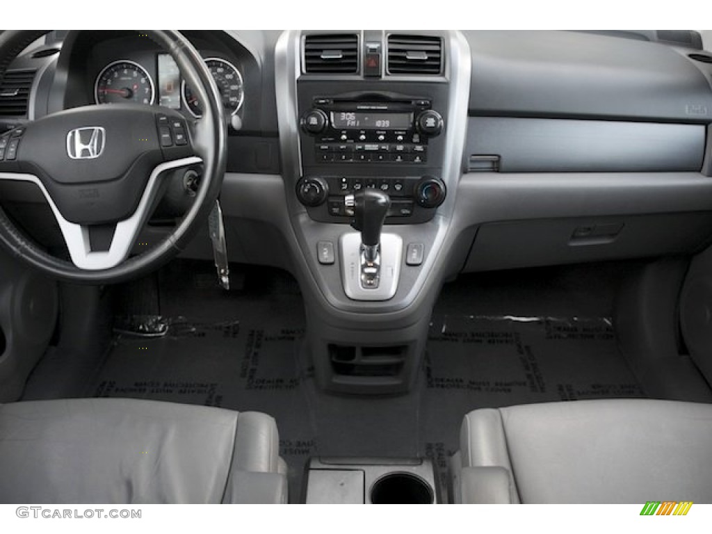 2007 CR-V EX-L - Glacier Blue Metallic / Gray photo #5