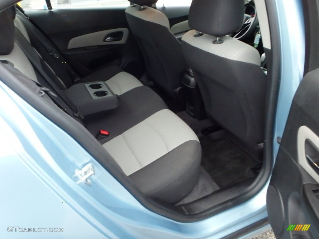 2012 Cruze LS - Ice Blue Metallic / Jet Black/Medium Titanium photo #13