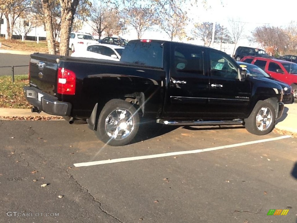 2011 Silverado 1500 LT Crew Cab - Black / Ebony photo #1