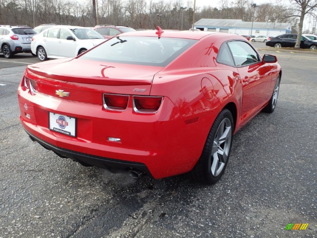 2012 Camaro LT/RS Coupe - Victory Red / Black photo #7