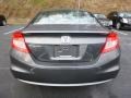 2013 Polished Metal Metallic Honda Civic LX Coupe  photo #4