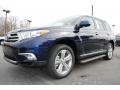 2013 Nautical Blue Metallic Toyota Highlander Limited 4WD  photo #3