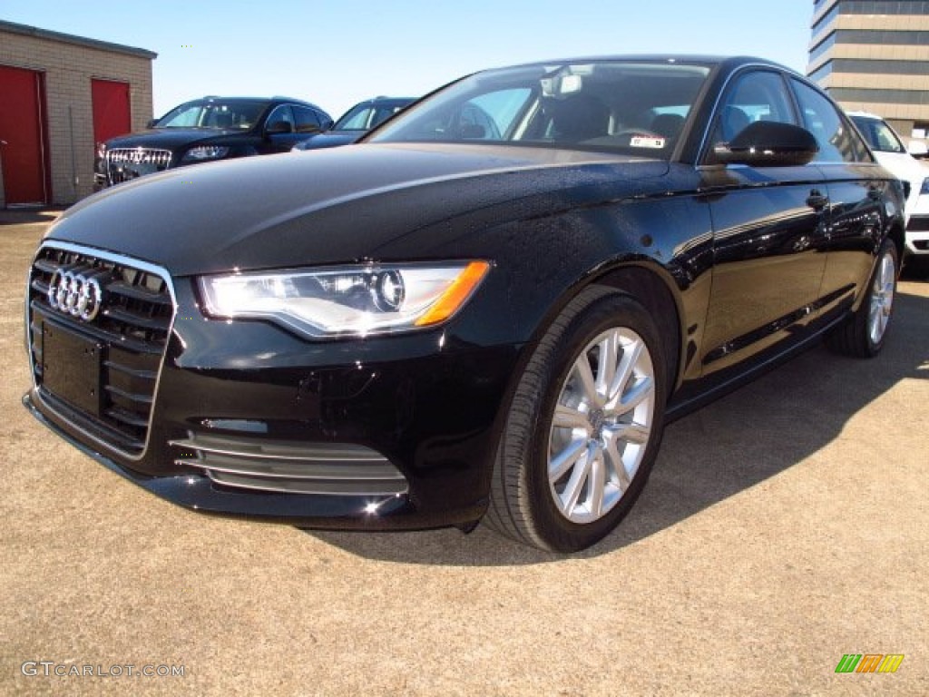 Brilliant Black 2014 Audi A6 2.0T Sedan Exterior Photo #88408230