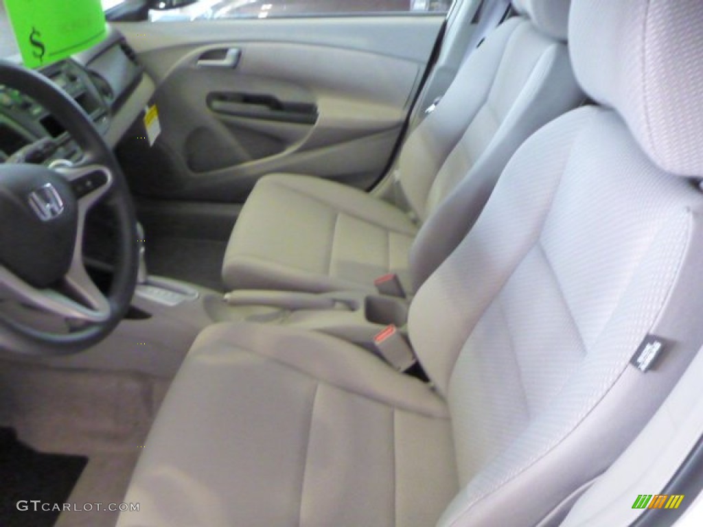 Gray Interior 2013 Honda Insight Hybrid Photo #88408441